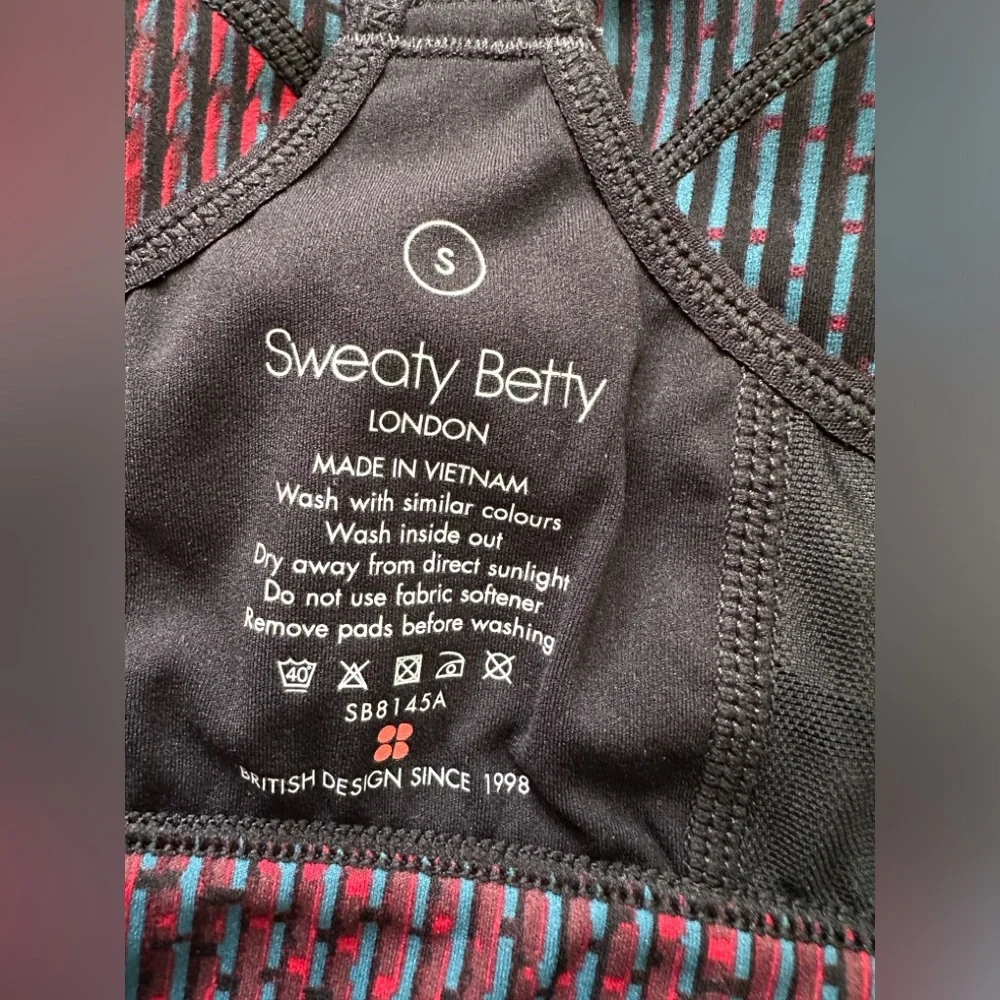 Sweaty Betty Women’s‎ Power Medium Impact Sports Bra Size S